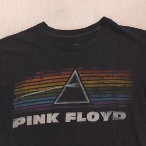 Pink Floyd Band Graphic Crew Neck T Shirt Adult Mens Size Medium M Black